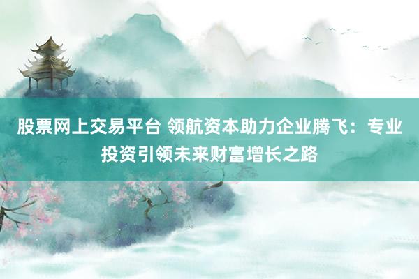 股票网上交易平台 领航资本助力企业腾飞：专业投资引领未来财富增长之路