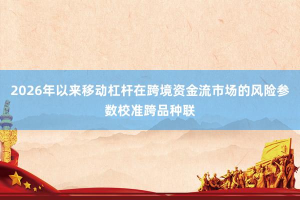 2026年以来移动杠杆在跨境资金流市场的风险参数校准跨品种联